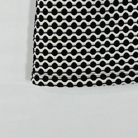 Ruby Rd. Black and White Pattern Blouse - Picture 7 of 8